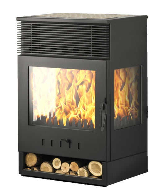 Estufa de leña Tokio ventilada 10kW