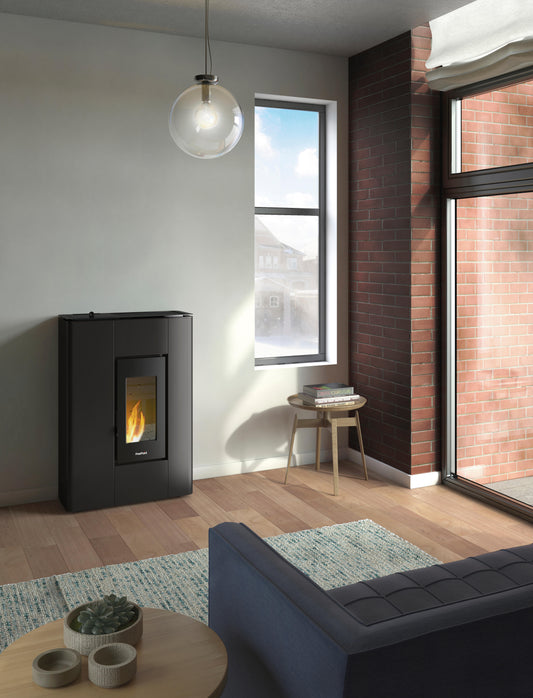 Estufa de pellet FREEPOINT Atrium 5 kW Antracita