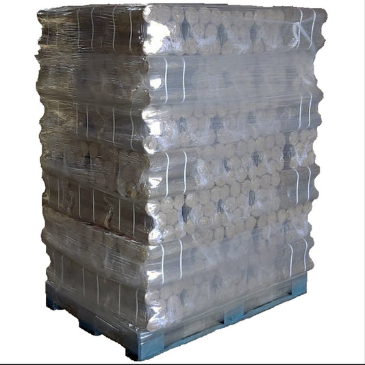 Palet de 112 pack briquetas Eco para estufa de leña