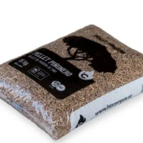 1 Palet de 42 Sacos certificado DIN ENplus A1 15Kg PIÑONERO