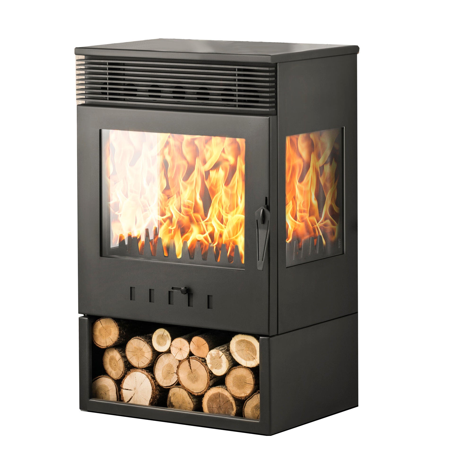 Estufa de leña Tokio ventilada 10kW