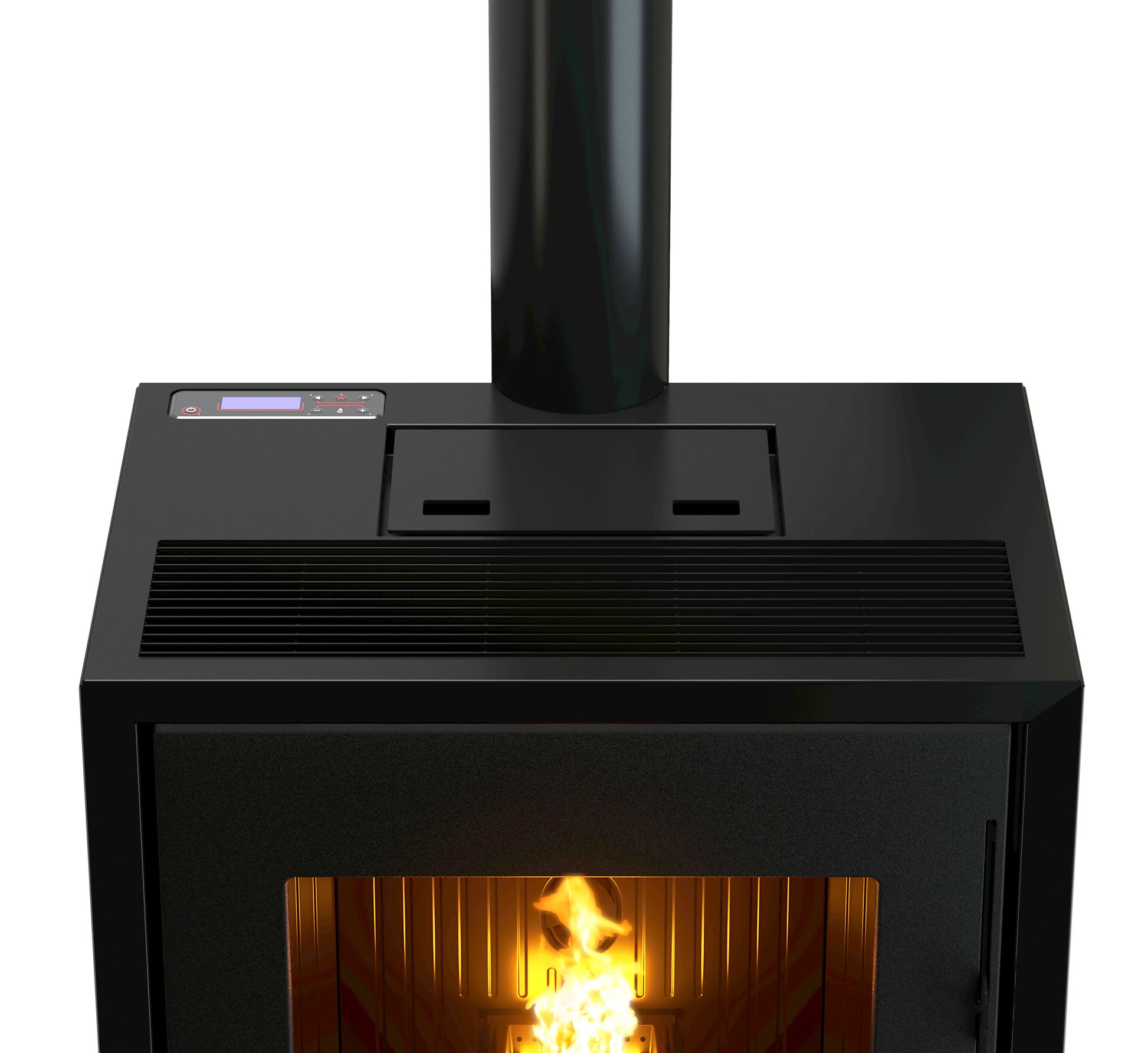 Estufa de pellet estanca FREEPOINT Modo 9,26 kW negro patas WIFI incluido