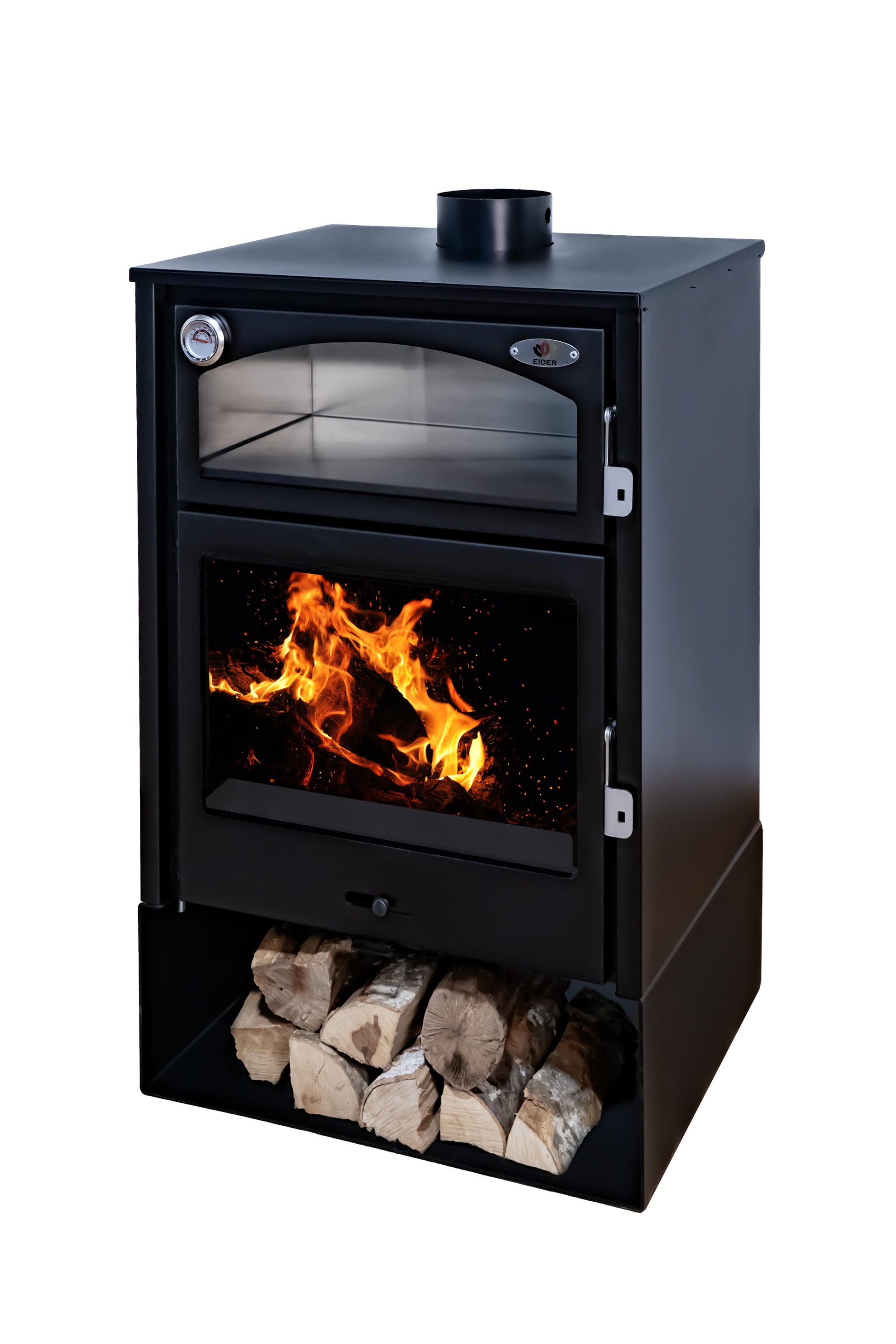 Estufa de leña con horno MASTER FIRE 10.2 kw