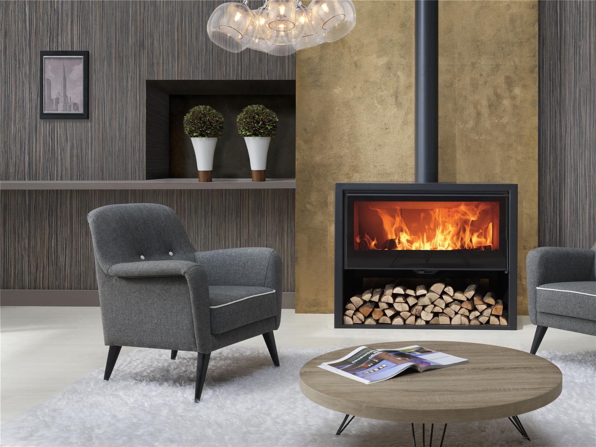 Estufa de leña PANADERO Allegro 8.9KW