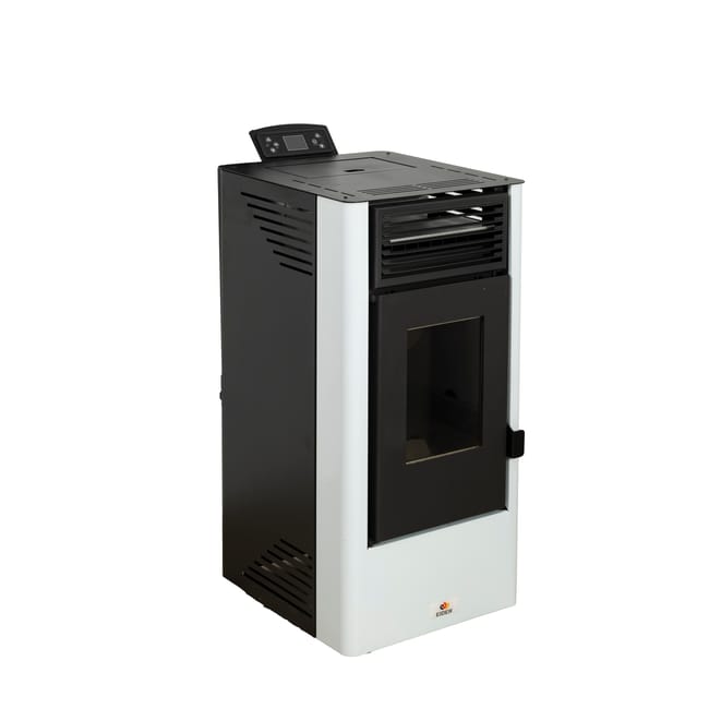 Estufa de pellet WATT 9 kW blanco