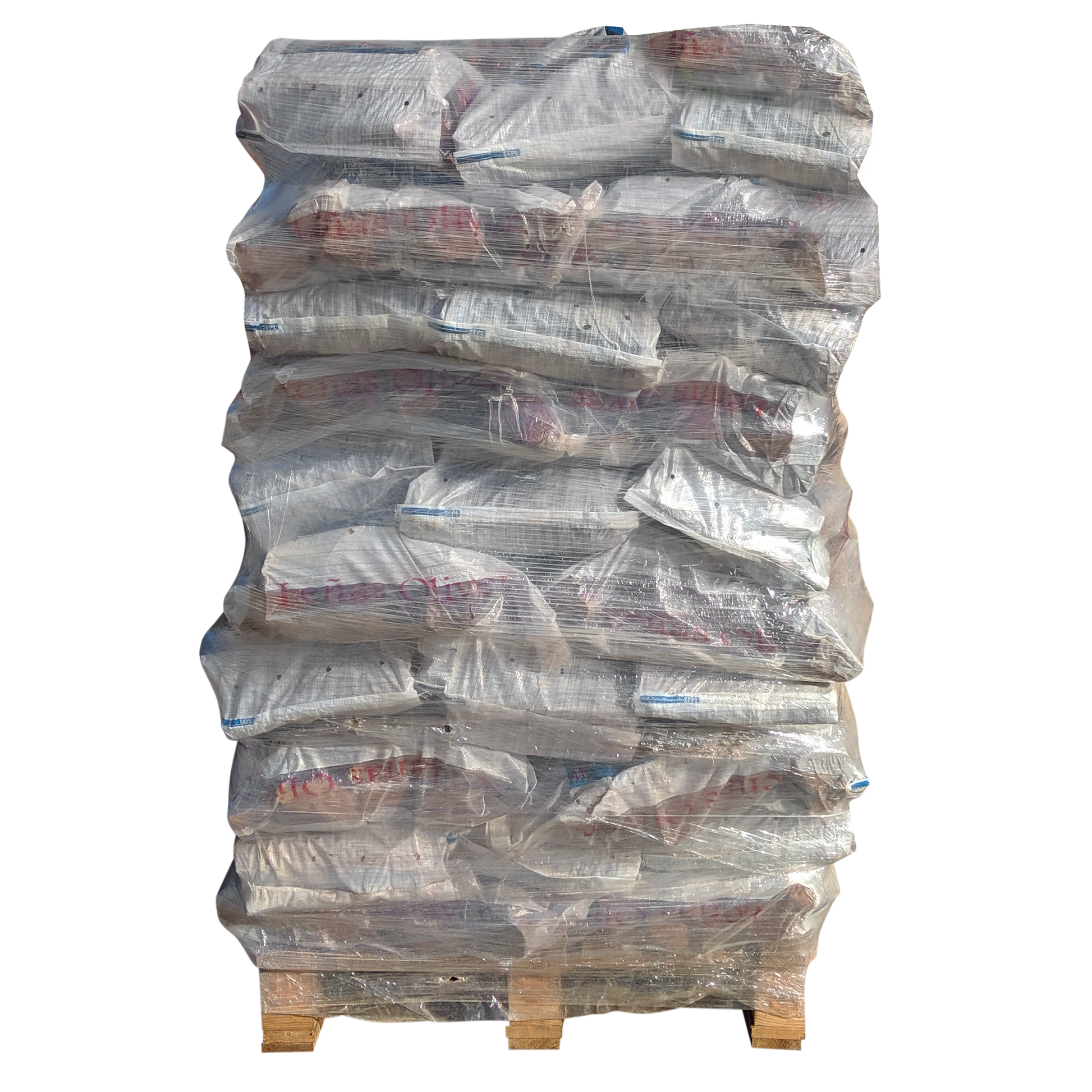 Palet de leña de encina y roble LEÑAS OLIVER de 980 kg