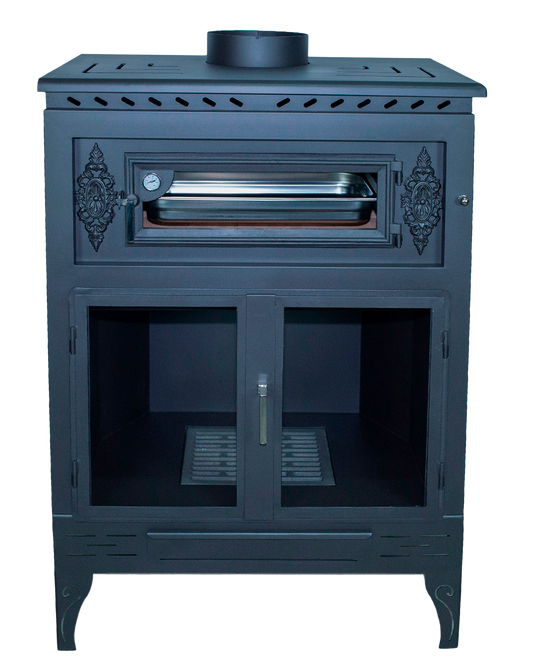 Estufa de leña con horno JOYMA Dublín 100 22.9KW