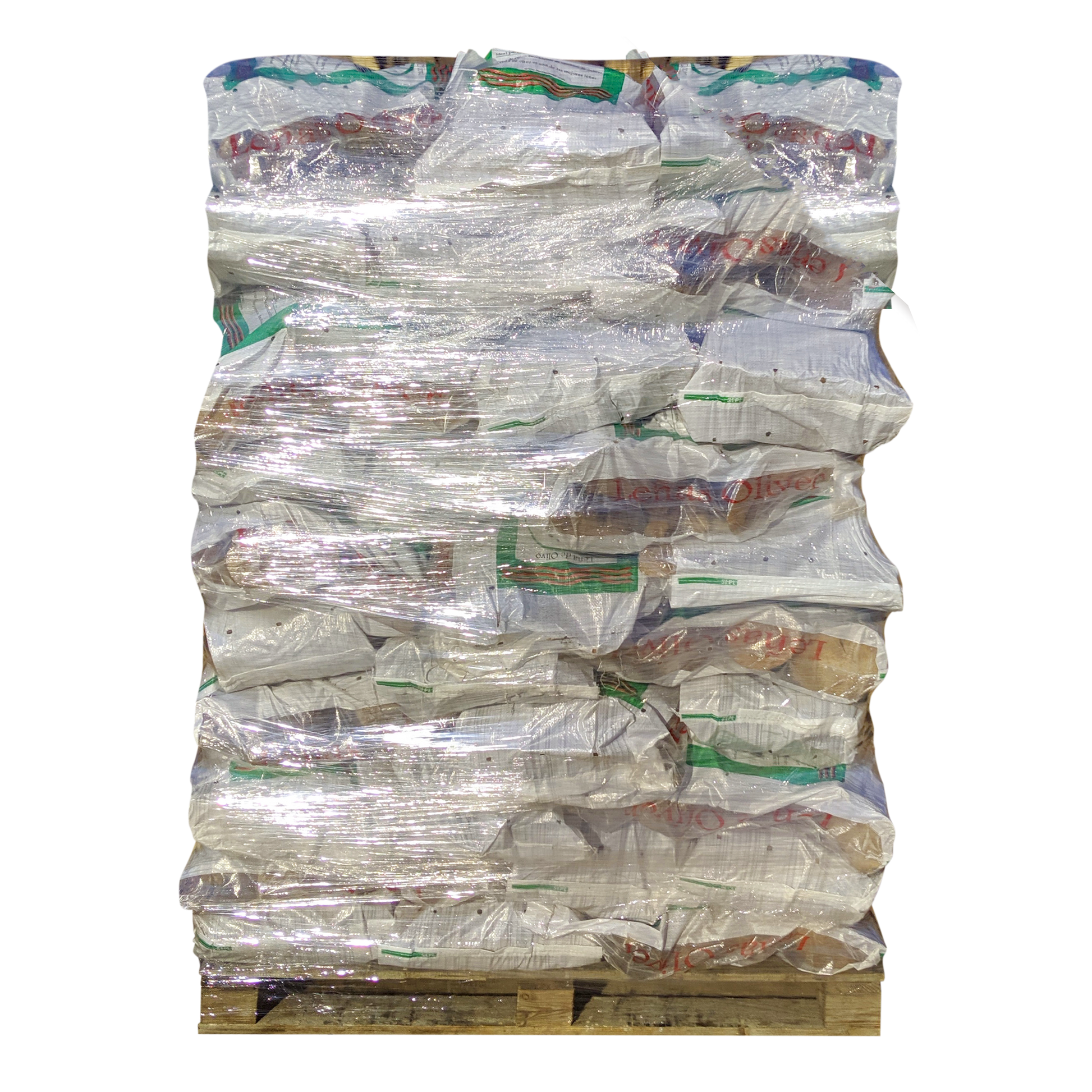 Palet de leña de olivo LEÑAS OLIVER de 840 kg